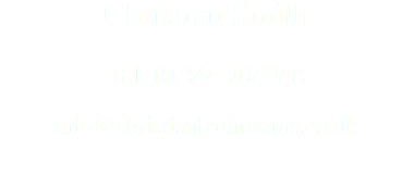 Christian Smith Tel: 01344 204948  info@christianbathrooms.co.uk  